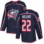 Camiseta Hockey Columbus Blue Jackets Milano Primera Autentico Azul