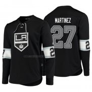 Camiseta Hockey Los Angeles Kings Alec Martinez Platinum Negro