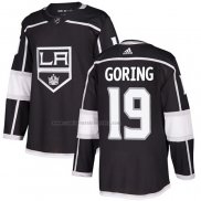 Camiseta Hockey Los Angeles Kings Goring Primera Autentico Negro