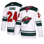 Camiseta Hockey Minnesota Wild Matt Dumba Blanco 2018 Segunda