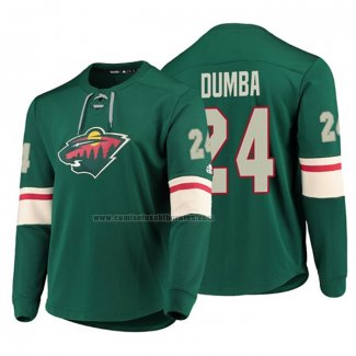 Camiseta Hockey Minnesota Wild Matt Dumba Platinum Verde