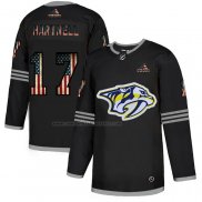 Camiseta Hockey Nashville Predators Hartnell 2020 USA Flag Negro