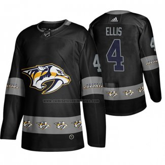 Camiseta Hockey Nashville Predators Ryan Ellis Breakaway Negro