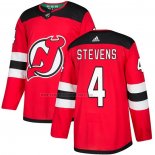 Camiseta Hockey New Jersey Devils Scott Stevens Primera Autentico Rojo