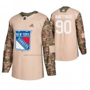 Camiseta Hockey New York Rangers Vladislav Namestnikov Veterans Day Camuflaje