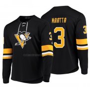 Camiseta Hockey Pittsburgh Penguins Olli Maatta Platinum Negro