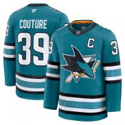 Camiseta Hockey San Jose Sharks Logan Couture Primera Verde1