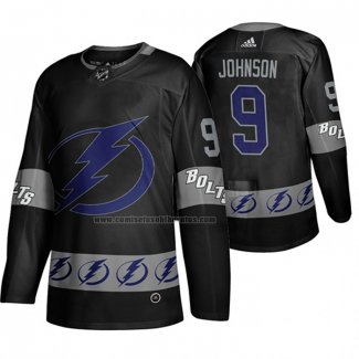 Camiseta Hockey Tampa Bay Lightning Tyler Johnson Breakaway Negro