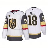 Camiseta Hockey Vegas Golden Knights James Neal Vegas Centennial 2017-2018 Blanco