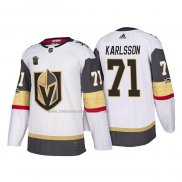 Camiseta Hockey Vegas Golden Knights William Karlsson Segunda 2018 Blanco