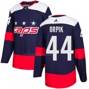 Camiseta Hockey Washington Capitals Brooks Orpik Autentico 2018 Stadium Series Azul