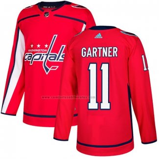 Camiseta Hockey Washington Capitals Mike Gartner Primera Autentico Rojo