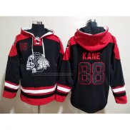 Sudaderas con Capucha Chicago Blackhawks Patrick Kane Negro