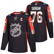 Camiseta Hockey 2018 All Star Nashville Predators Pk Subban Negro