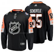 Camiseta Hockey 2018 All Star Winnipeg Jets Mark Scheifele Negro