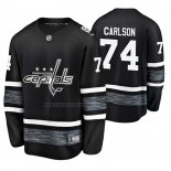 Camiseta Hockey 2019 All Star Washington Capitals John Carlson Negro