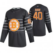 Camiseta Hockey 2020 All Star Boston Bruins Tuukka Rask Autentico Gris