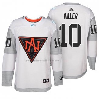 Camiseta Hockey America del Norte J.t. Miller Premier 2016 World Cup Blanco