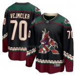 Camiseta Hockey Arizona Coyotes Karel Vejmelka Primera Breakaway Negro