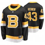 Camiseta Hockey Boston Bruins Danton Heinen Alterno Premier Breakaway Negro