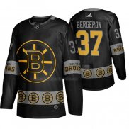 Camiseta Hockey Boston Bruins Patrice Bergeron Breakaway Negro