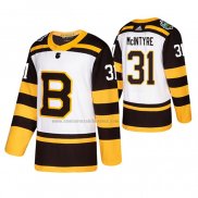 Camiseta Hockey Boston Bruins Zane Mcintyre 2019 Winter Classic Blanco