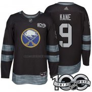 Camiseta Hockey Buffalo Sabres Evander Kane 1917-2017 100th Aniversario Negro