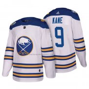 Camiseta Hockey Buffalo Sabres Evander Kane Autentico 2018 Winter Classic Blanco