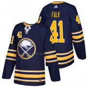 Camiseta Hockey Buffalo Sabres Justin Falk Primera Autentico 2018 Azul