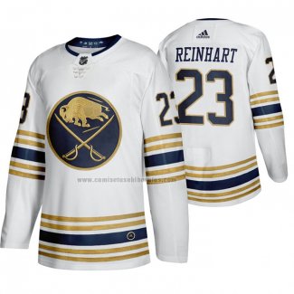 Camiseta Hockey Buffalo Sabres Sam Reinhart Tercera Blanco