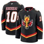 Camiseta Hockey Calgary Flames Jonathan Huberdeau Alterno Negro