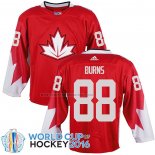 Camiseta Hockey Canada Brent Burns 2016 World Cup Rojo