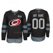 Camiseta Hockey Carolina Hurricanes Personalizada Negro