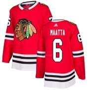 Camiseta Hockey Chicago Blackhawks Olli Maatta Primera Autentico Rojo