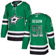 Camiseta Hockey Dallas Stars Tyler Seguin Drift Fashion Verde