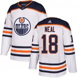 Camiseta Hockey Edmonton Oilers James Neal Road Autentico Blanco