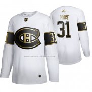 Camiseta Hockey Golden Edition Montreal Canadiens Carey Price Autentico Blanco