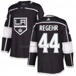 Camiseta Hockey Los Angeles Kings Robyn Regehr Primera Autentico Negro