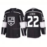 Camiseta Hockey Los Angeles Kings Trevor Lewis Primera 2018 Negro