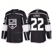 Camiseta Hockey Los Angeles Kings Trevor Lewis Primera 2018 Negro