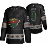 Camiseta Hockey Minnesota Wild Mikko Koivu Breakaway Negro