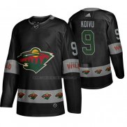 Camiseta Hockey Minnesota Wild Mikko Koivu Breakaway Negro