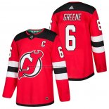 Camiseta Hockey New Jersey Devils Andy Greene Autentico Primera 2018 Rojo