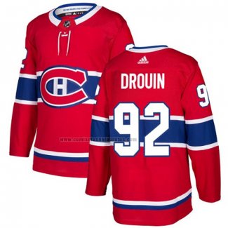 Camiseta Hockey Nino Montreal Canadiens Jonathan Drouin Primera Autentico Rojo