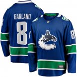 Camiseta Hockey Vancouver Canucks Conor Garland Primera Breakaway Azul