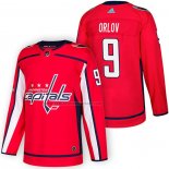 Camiseta Hockey Washington Capitals Dmitry Orlov Autentico Primera 2018 Rojo