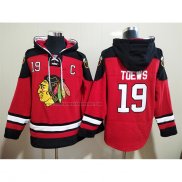 Sudaderas con Capucha Chicago Blackhawks Jonathan Toews Rojo