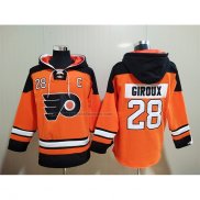 Sudaderas con Capucha Philadelphia Flyers Claude Giroux Naranja