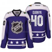 Camiseta Hockey 2017 All Star Minnesota Wild Devan Dubnyk Violeta