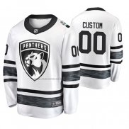 Camiseta Hockey 2019 All Star Florida Panthers Personalizada Blanco